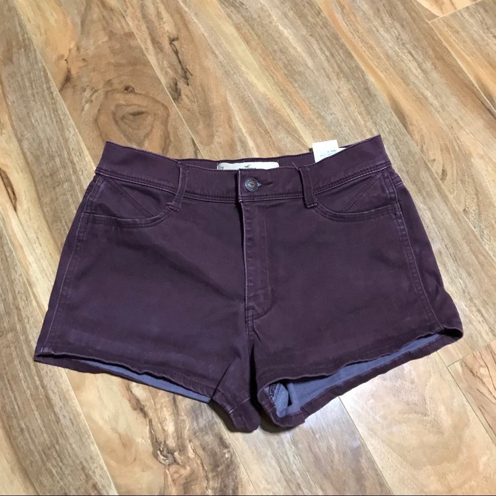 hollister jean shorts
